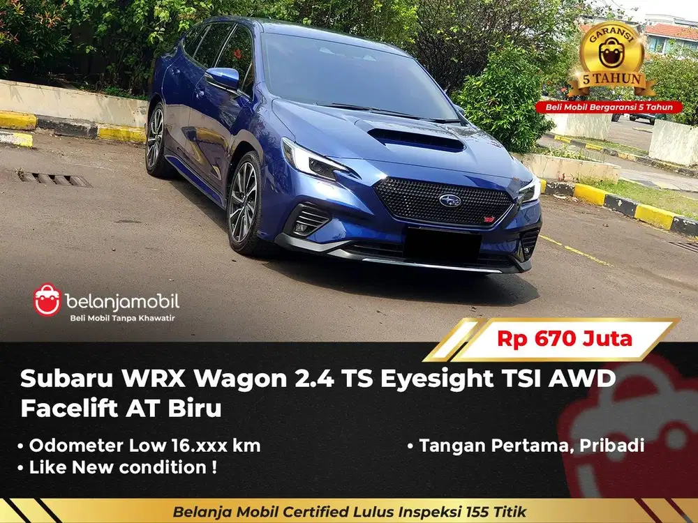 [ KM LOW ] Subaru WRX Wagon 2.4 TS Eyesight TSI AWD 2023/2024