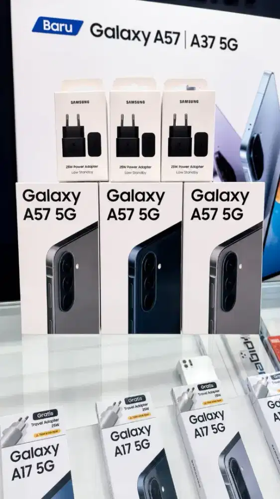 SAMSUNG A57 5G 8/256 BNIB MURAHH !