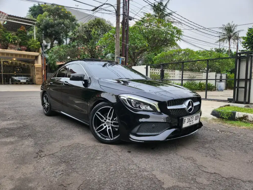 CASH MERCEDES CLA 200 AMG LINE 2019 cla200 2018 km rendah