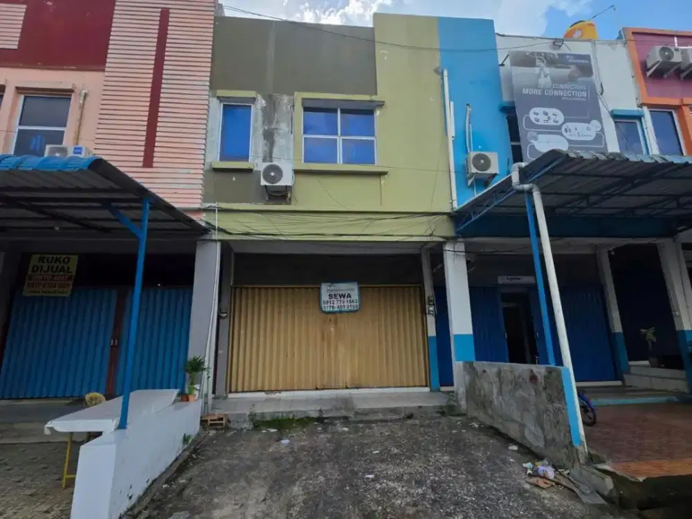 DISEWAKAN 20JUTA/TAHUN RUKO 1 LANTAI SAJA DI MEGA LEGENDA JUNCTION - BATAM CENTRE