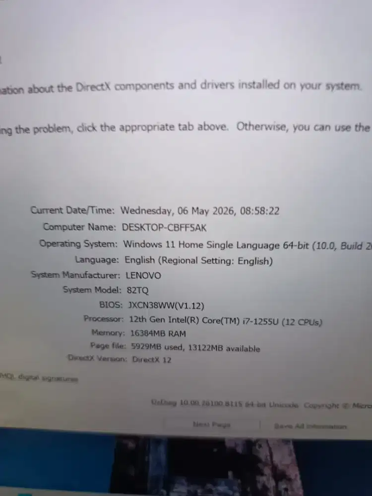 JUAL LENOVO IDEAPAD DUET 5 TOUCHSCREEN 2in1