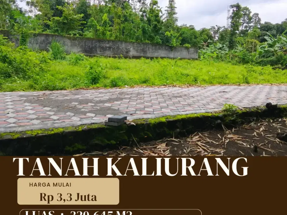 Tanah Jogja Kost Area Kampus UII Kaliurang SHM Pekarangan