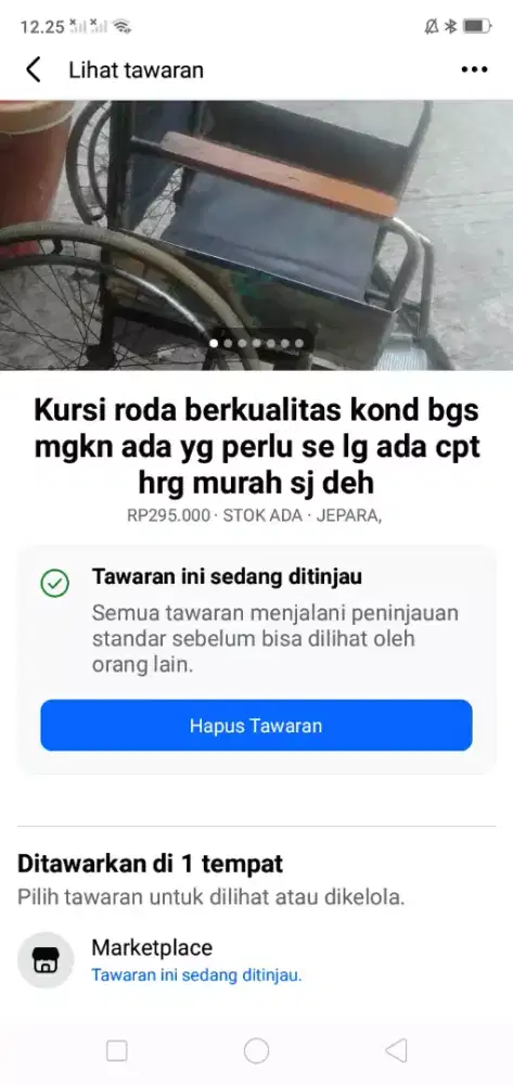 Kursi roda berkualitas kond bgs mgkn ada yg perlu se lg ada cpt murah