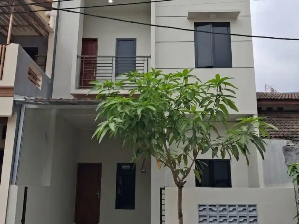 Rumah Cantik 2 lantai Di Pondok Ungu Permai Kota Bekasi