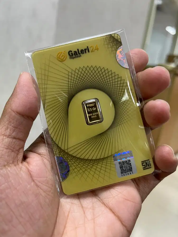 Emas Pegadaian Galeri 24 G24 0,5 Gram