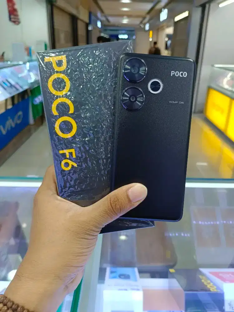 Poco F6 5G 12/512 Black Second Super Like New 99,9%&Normal Resmi Ori