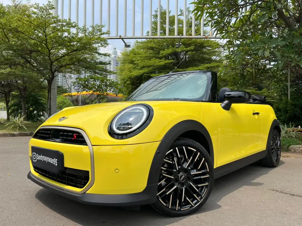 KM.5.000 MINI COOPER CABRIO CABRIOLET S NEW MODEL 2026/2025 JCW YELLOW