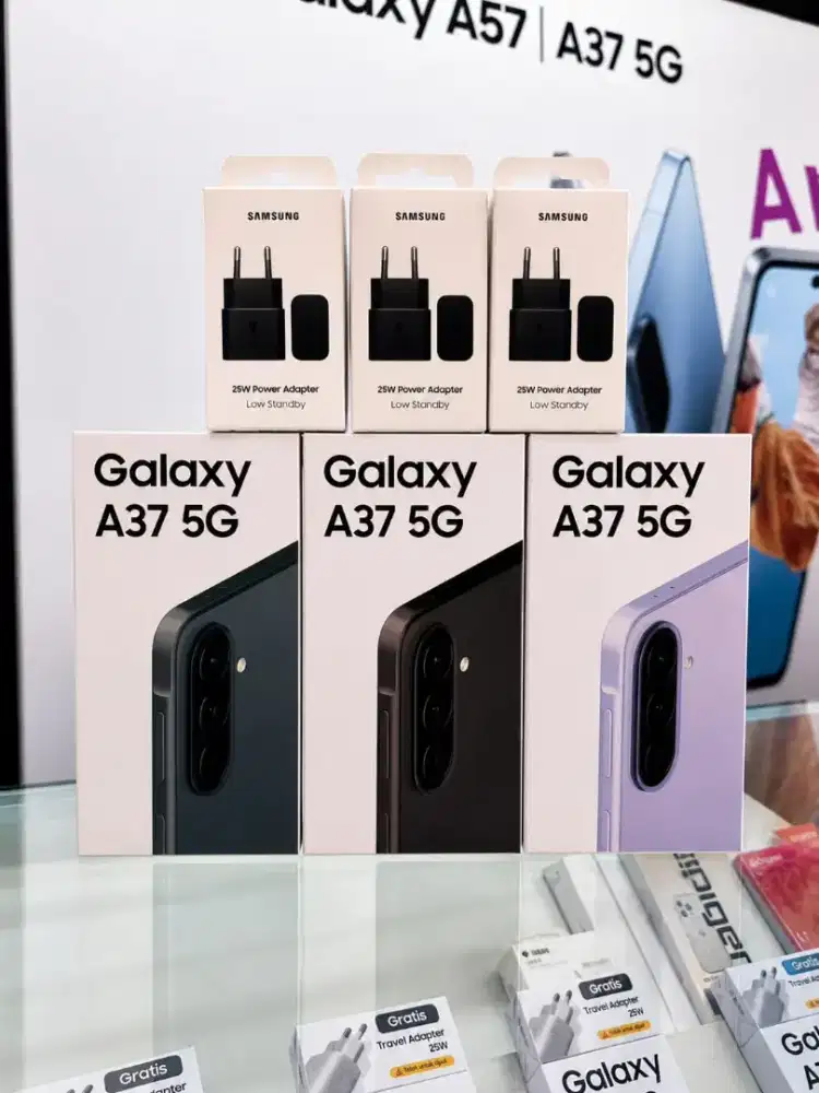 SAMSUNG A37 5G 8/256 NEW BNIB MURAHH !