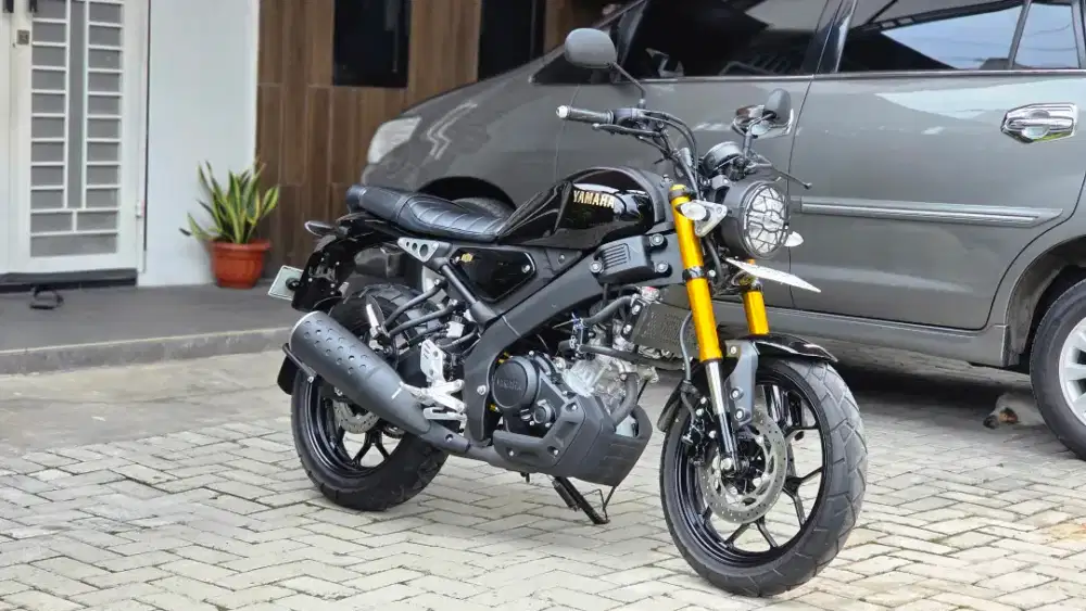 [Odo 416 KM] XSR 155 BLACK THN 2024 KONDISI 100% LIKE NEW !!!
