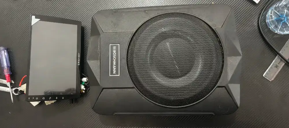 Subwoffer 10inch + android embassy
