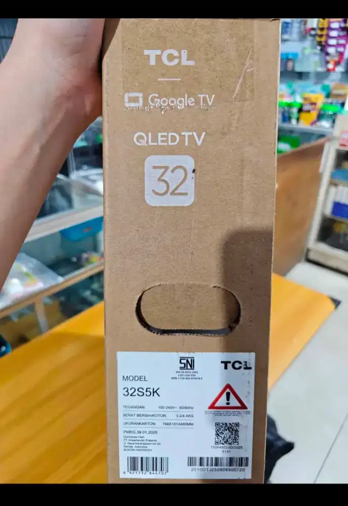 Monitor Google Tv Tcl 32 inch 32s5k Quantum Led Full Hd 1080p