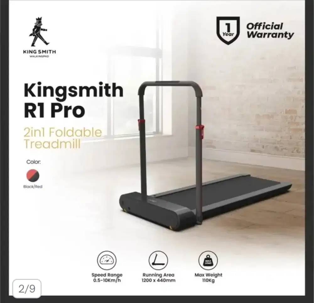 Walaking pad / treadmill Kingsmith R1 pro