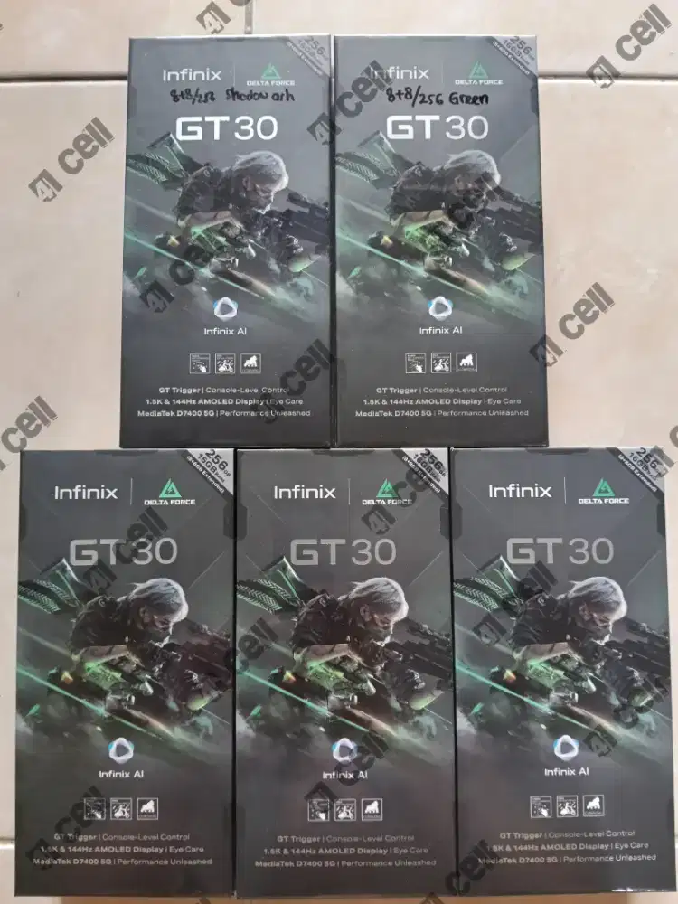 Infinix GT 30 5G ram 8+8/256 100% baru Termurah