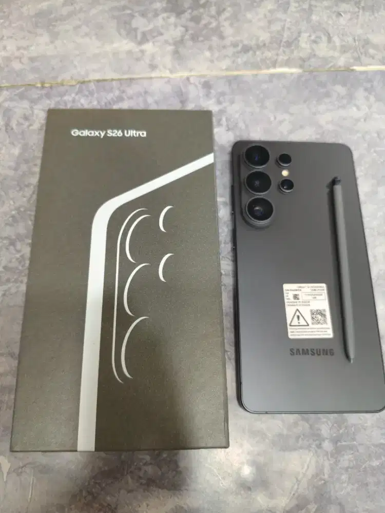 S26 Ultra 12/512 garansi Mei 2027