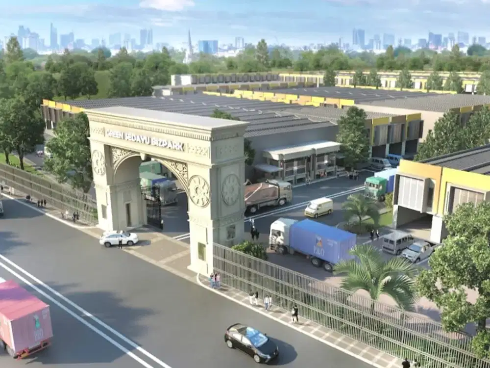 Gudang Komersil Cocok Untuk Investasi di Green Sedayu Bizpark Cakung Dekat Gerbang Toll