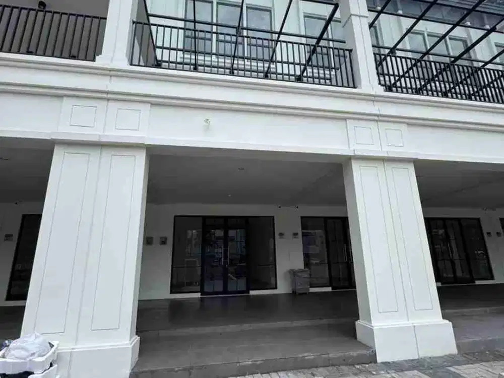 disewakan ruko siap pakai di Hudson Paramount gading serpong