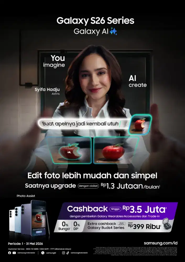 PROMO SAMSUNG GALAXY S26SERIES BONUS 5JT