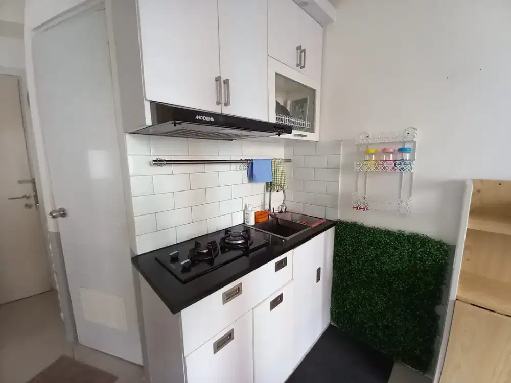 APARTEMEN GREEN PRAMUKA CITY 2 KAMAR FULL FURNISHED TOWER SCARLET MALL JAKARTA PUSAT