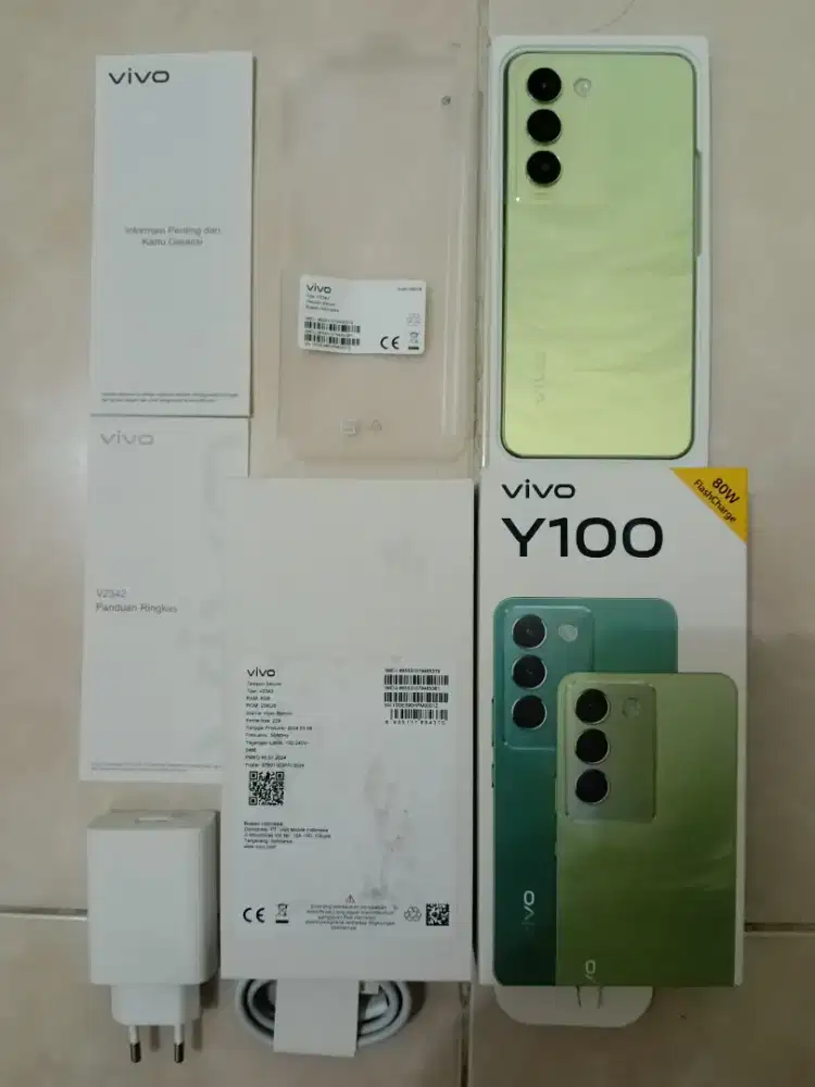 Vivo Y100 8/256 asli Vivo bukan barang refurbish