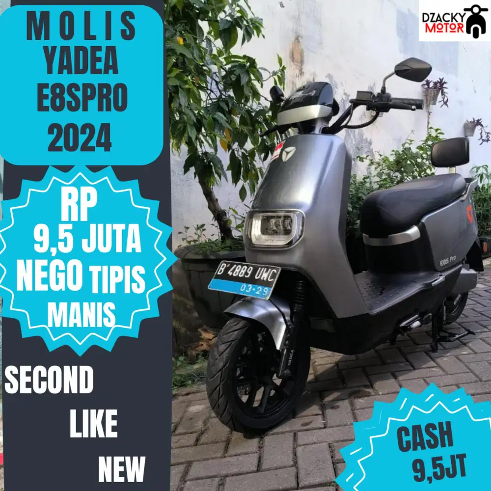 MOLIS YADEA E8SPRO THN 2024 SECOND LIKE NEW