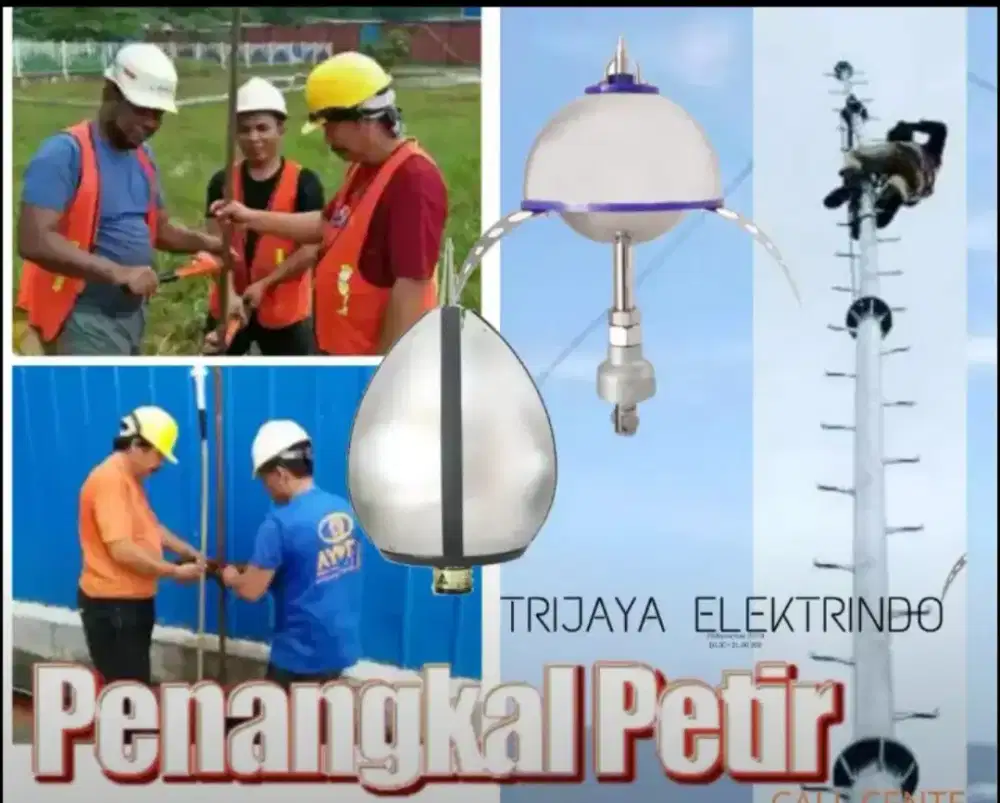 Teknisi ahli jasa pasang anti penangkal petir cirebon kota