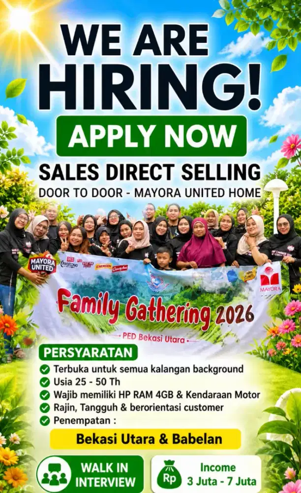 Sales Direct Selling Mayora