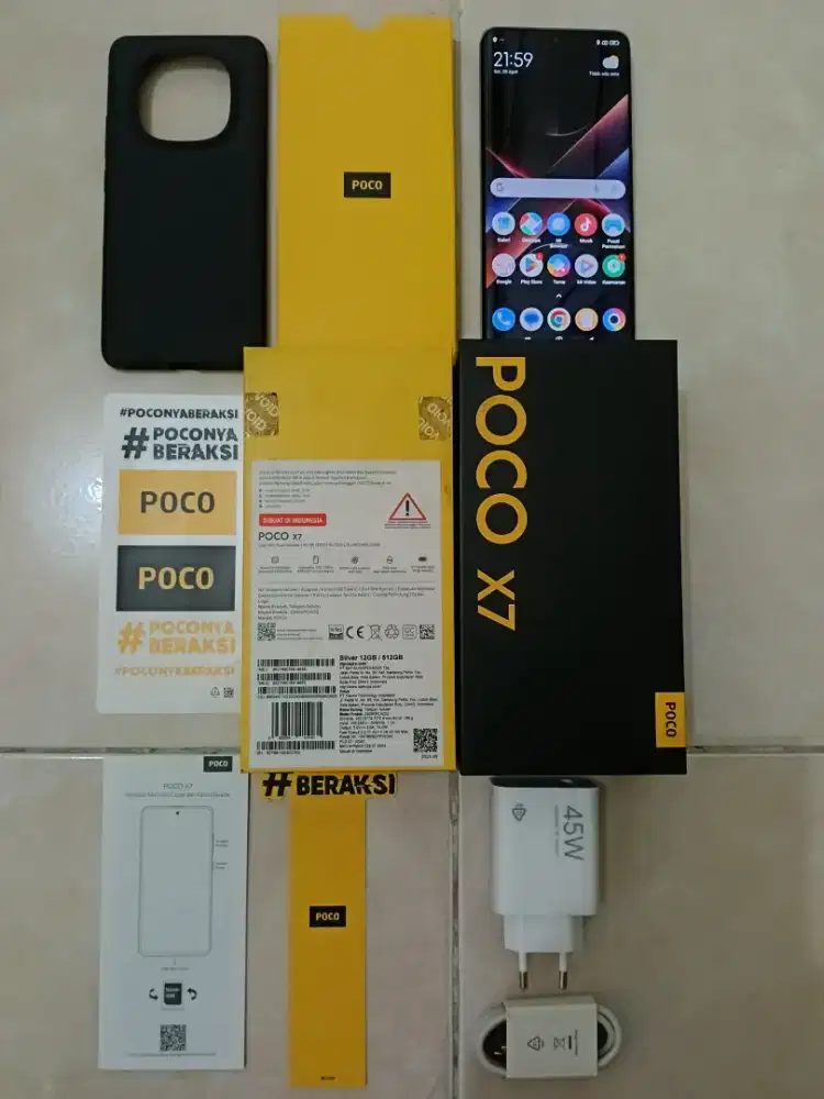 Poco X7 5G 12/512 seperti baru