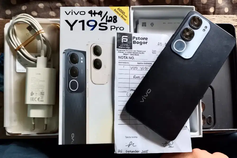 VIVO Y19s PRO RAM 4+4/128