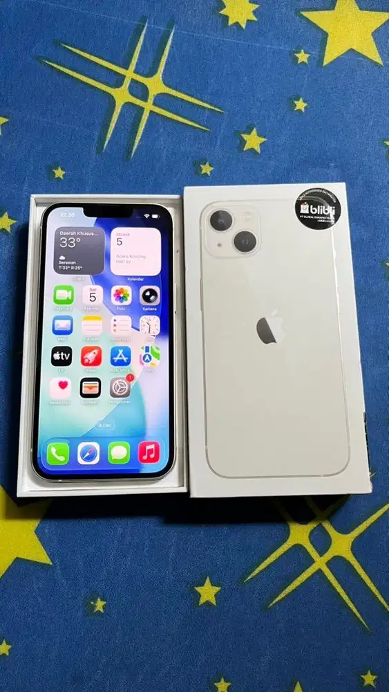 IPHONE 13 128GB RESMI IBOX