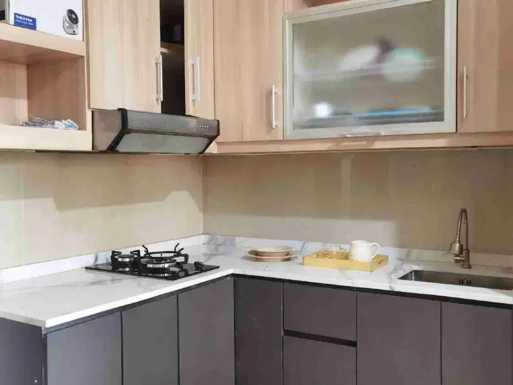 Sewa Per 6 bulan Selangkah ke Ancol & Dufan: 1BR Full Furnished Cantik Free IPL