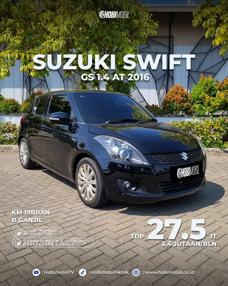 Suzuki Swift GS at 2016 low km 19rb