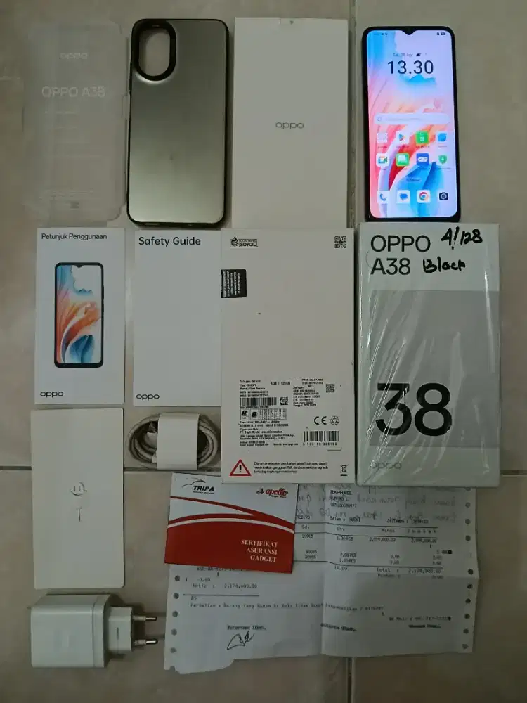 Oppo A38 4/128 asli Oppo bukan barang refurbish