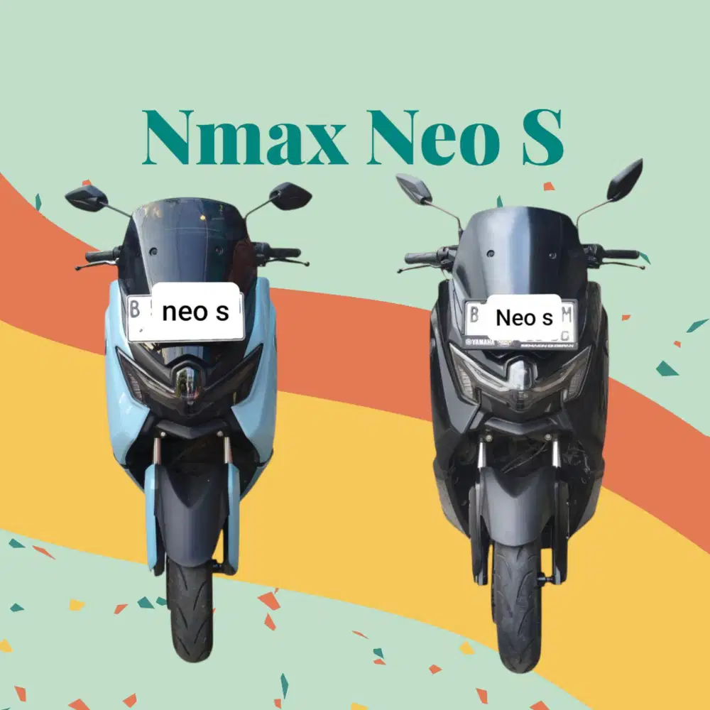 Km 3000 Yamaha Nmax Neo S (Ktp daerah bs kredit connected