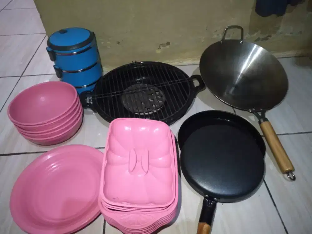 Wajan dan piring jual murah