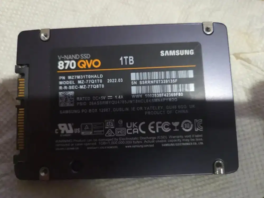 SSD SAMSUNG 870 QVO 1TB