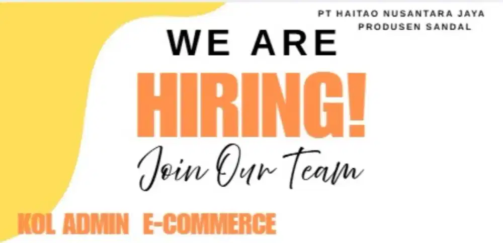 ADMIN KOL E-COMMERCE