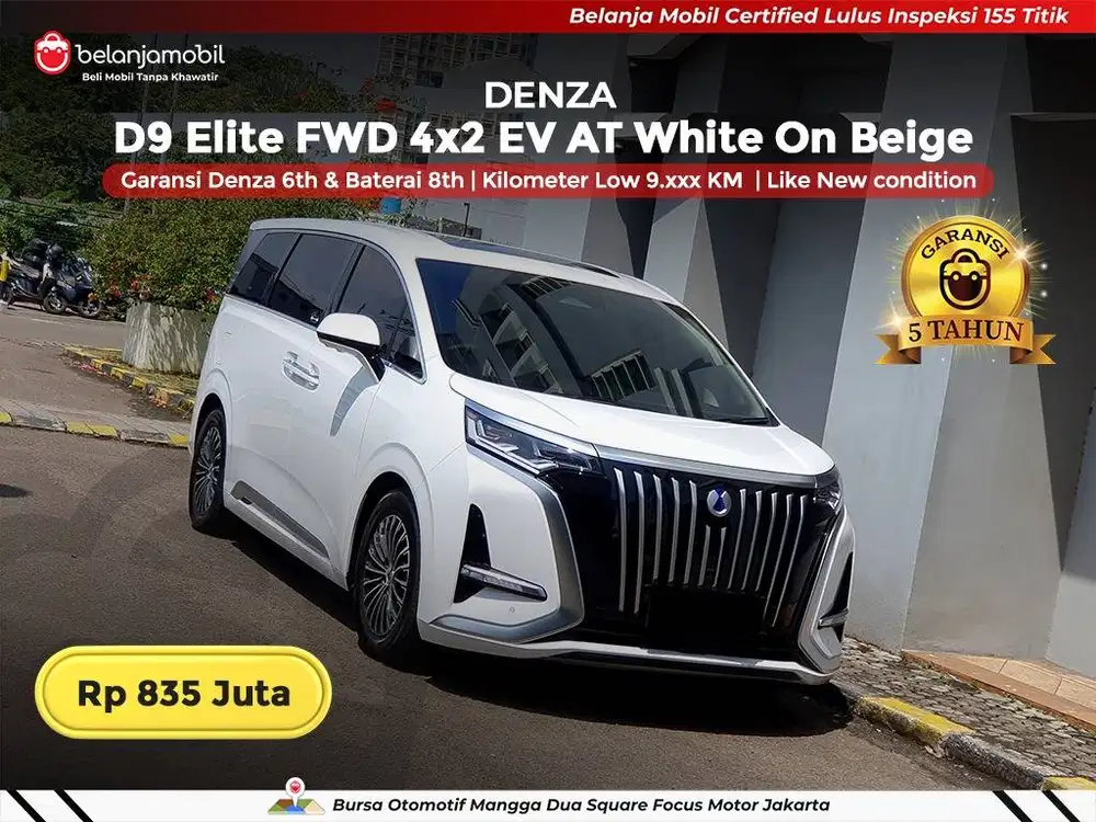 [ LOW KM 9RB ] Denza D9 D 9 Elite FWD 4x2 EV AT 2025 2024