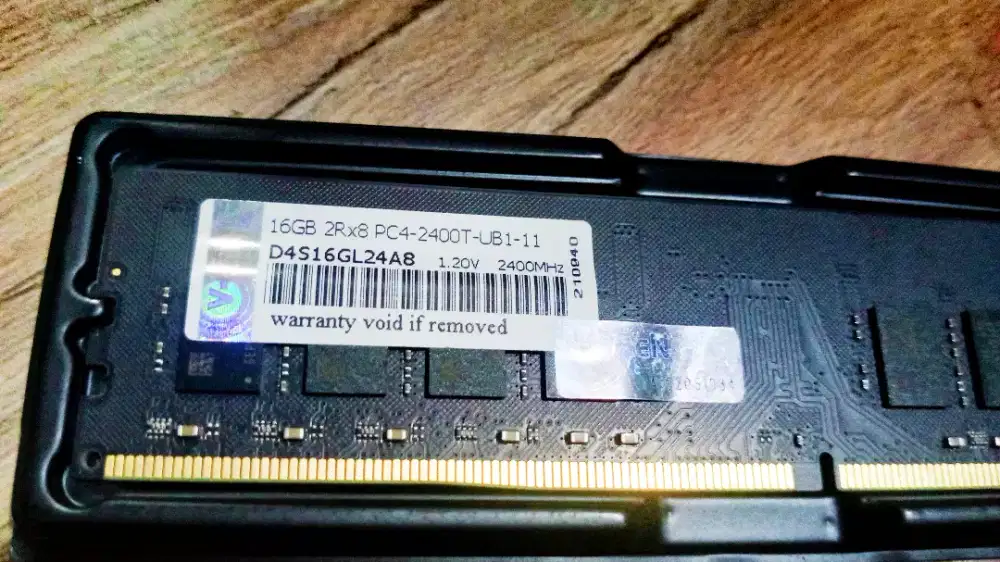V-GEN DDR4 16GB PC2400T LONGDIMM LIFETIME WARANTT JAKSEL