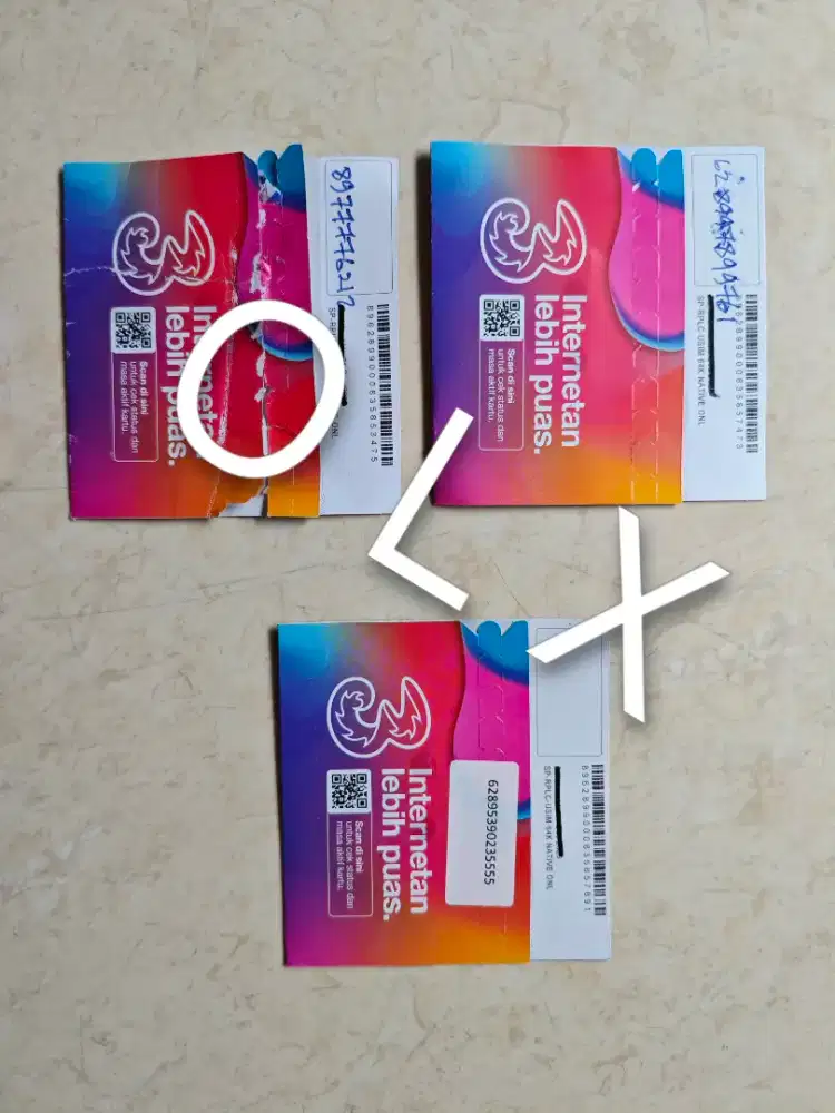Sim Card IM3 CANTIK Baru