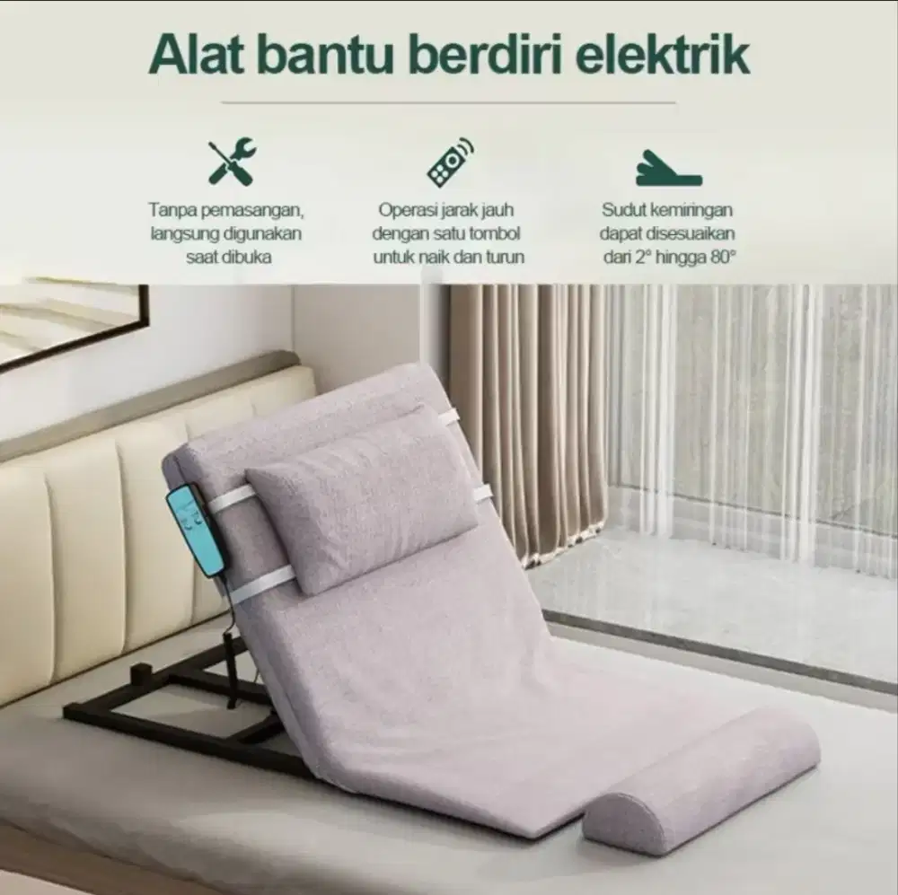 Dijual Pengangkat atau Sandaran Punggung Lansia Elektrik BackRest