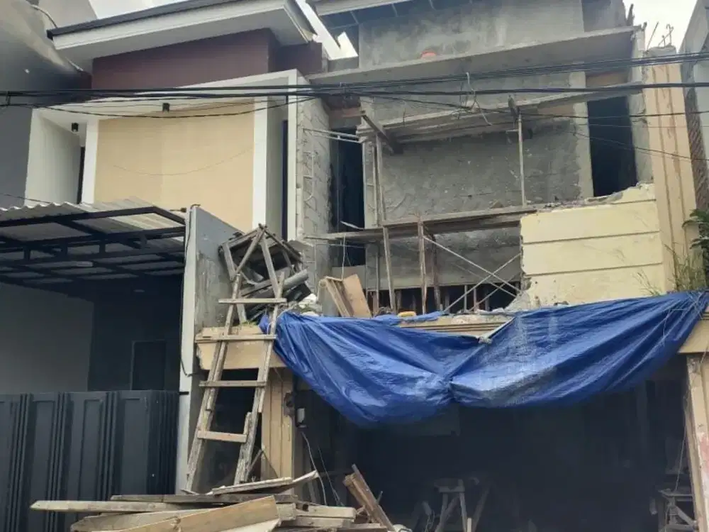 Rumah On Progress Rungkut 2 Lantai Strategis Dekat MERR