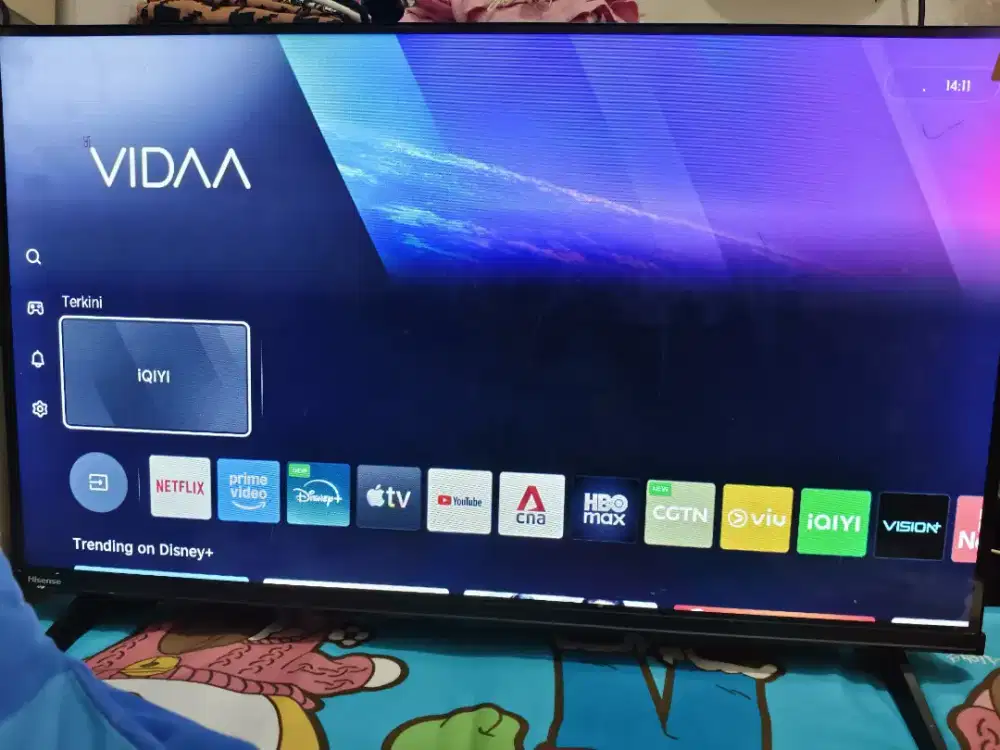 Tv android Hisense
32 in fullset