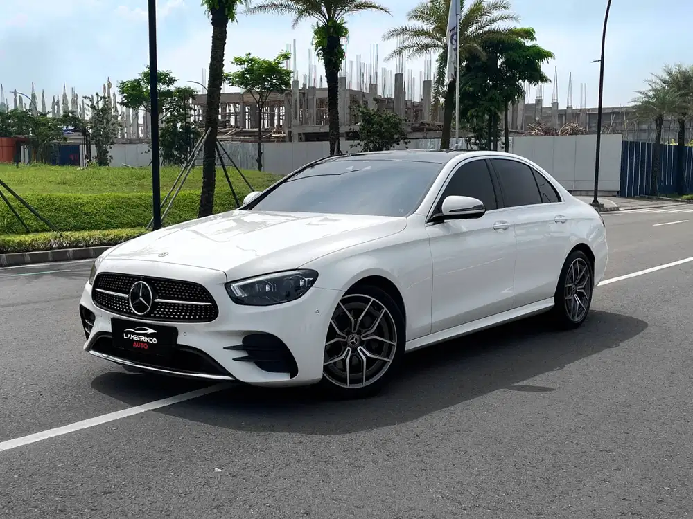 MERCEDES BENZ E300 AMG LINE 2.0 TURBO FACELIFT 2022 PUTIH LOW ODO 2023