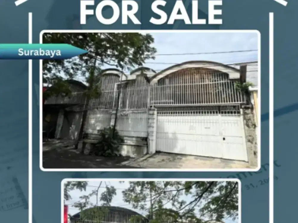 Dijual Rumah Jalan Nias Surabaya