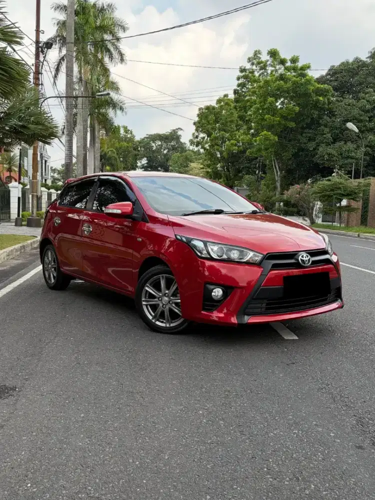 Toyota Yaris G At Matic Merah 2016