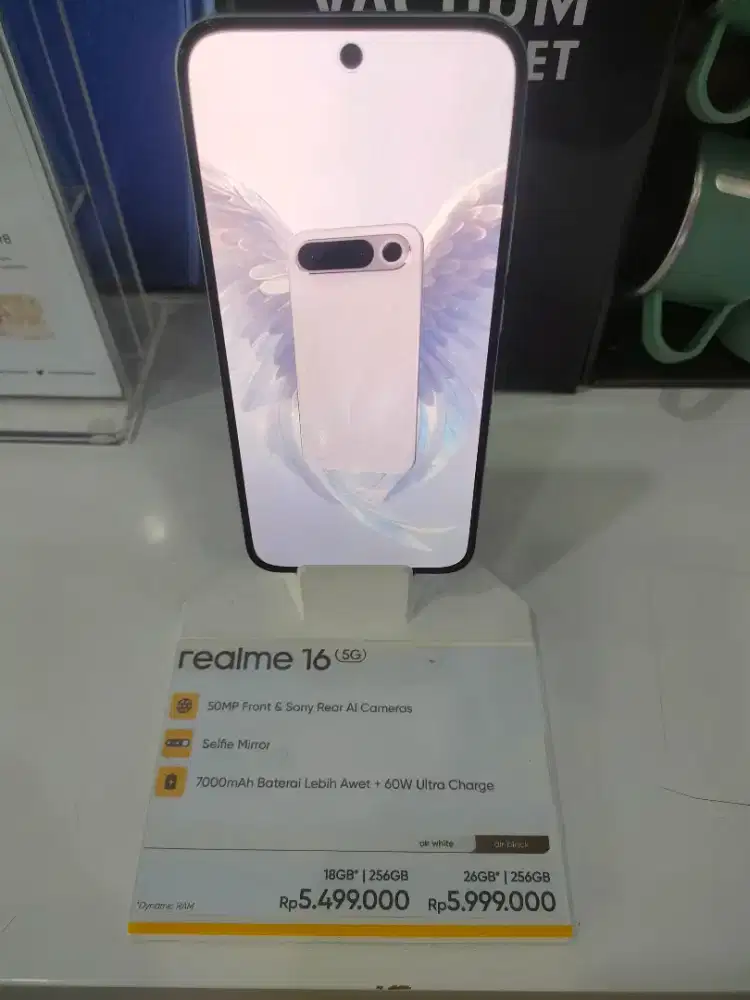 PROMO CICILAN REALME 16 5G BUNGA 0% FREE 1X CICILAN