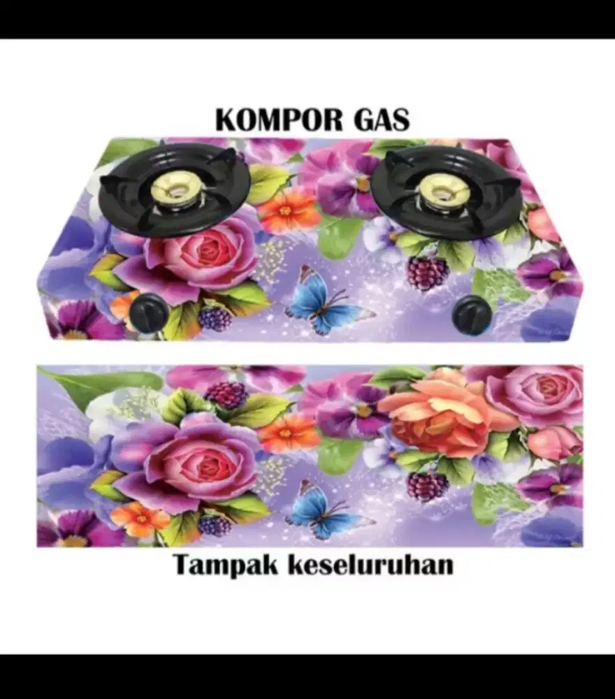 Ready Stiker Kompor 2 tungku