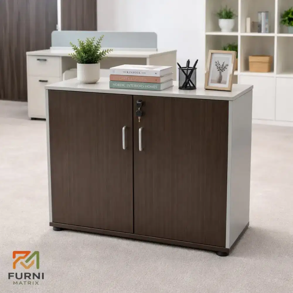 Lemari serbaguna / kabinet minimalis / rak kayu modern