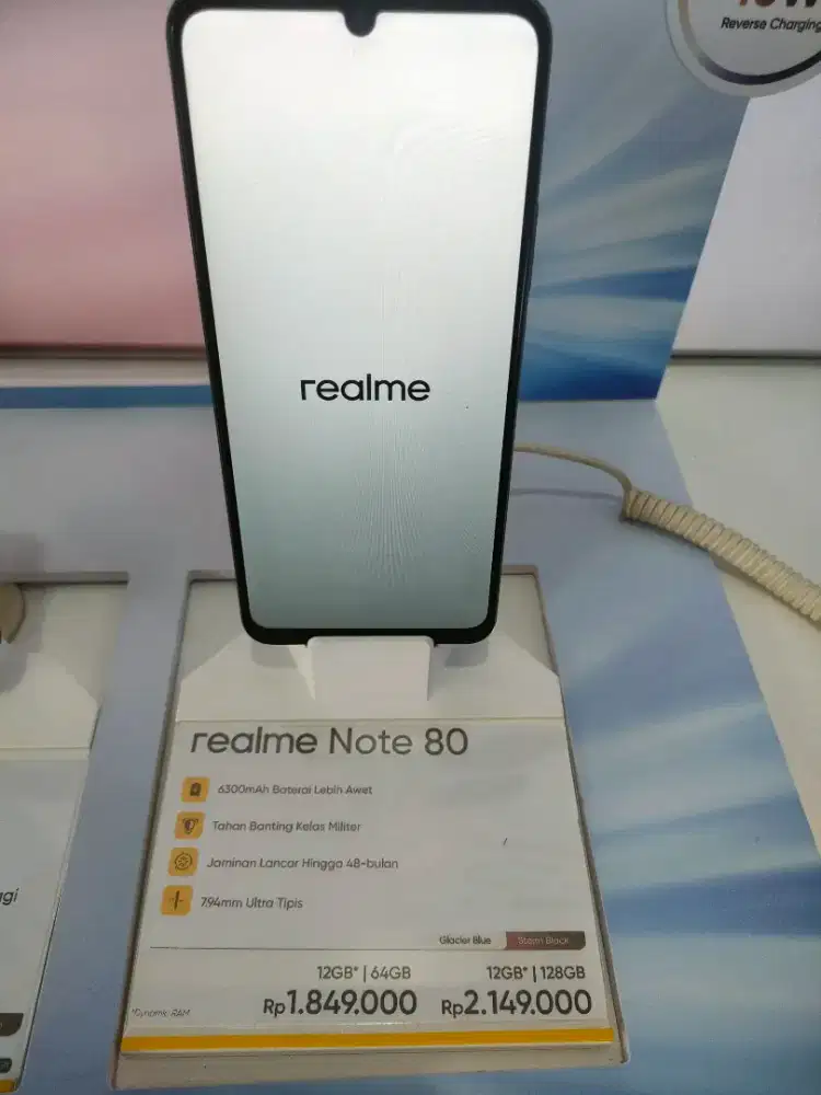 PROMO CICILAN REALME NOTE 80 BUNGA 0% FREE 1X CICILAN