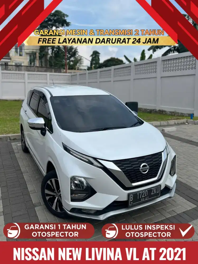 Nissan New Livina VL AT 2021 Livina VL 2021 Livina Matic 2021 Livina